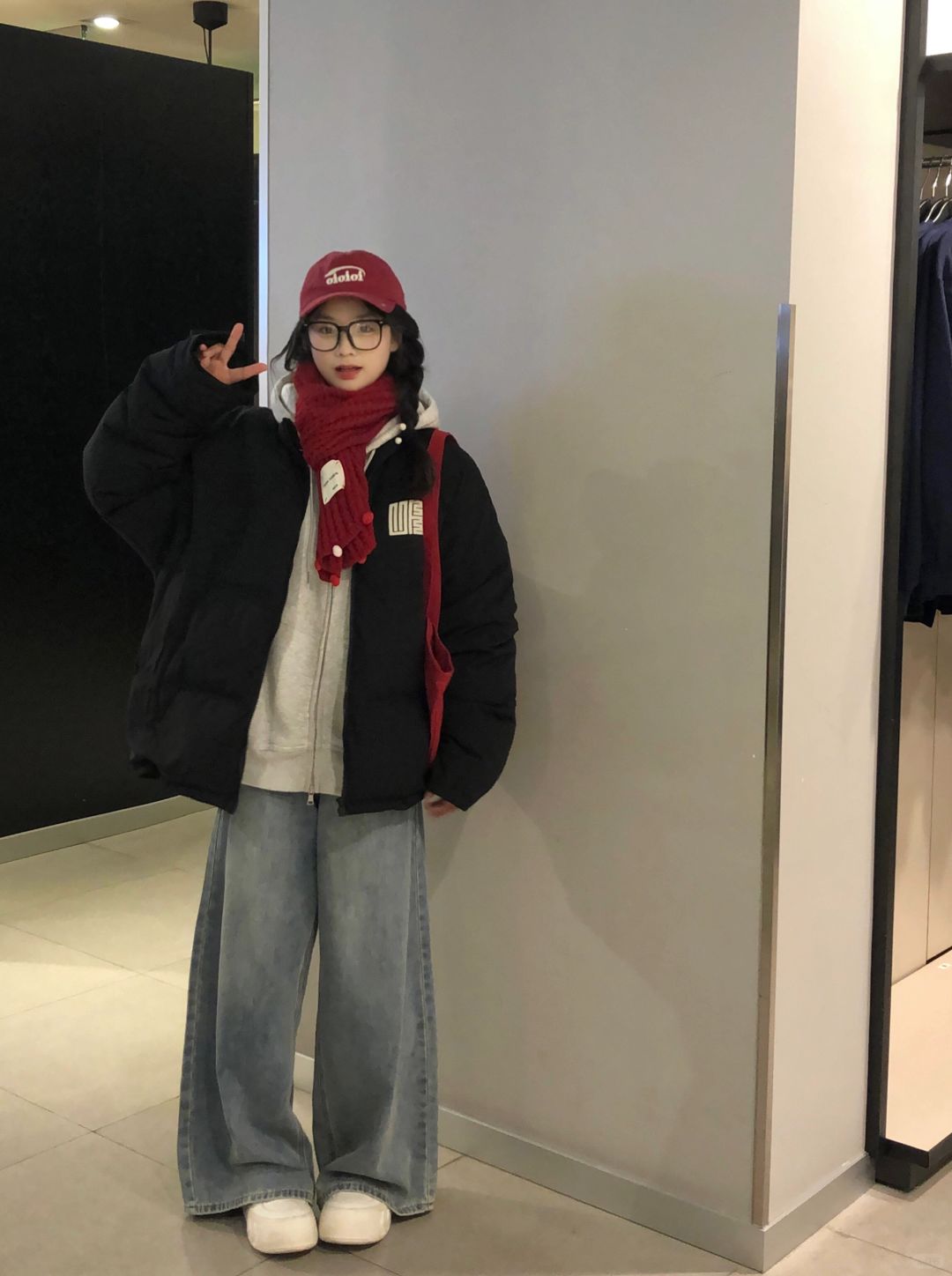☃️冬天的第二件黑色羽绒服好好看！🔒住啦！！