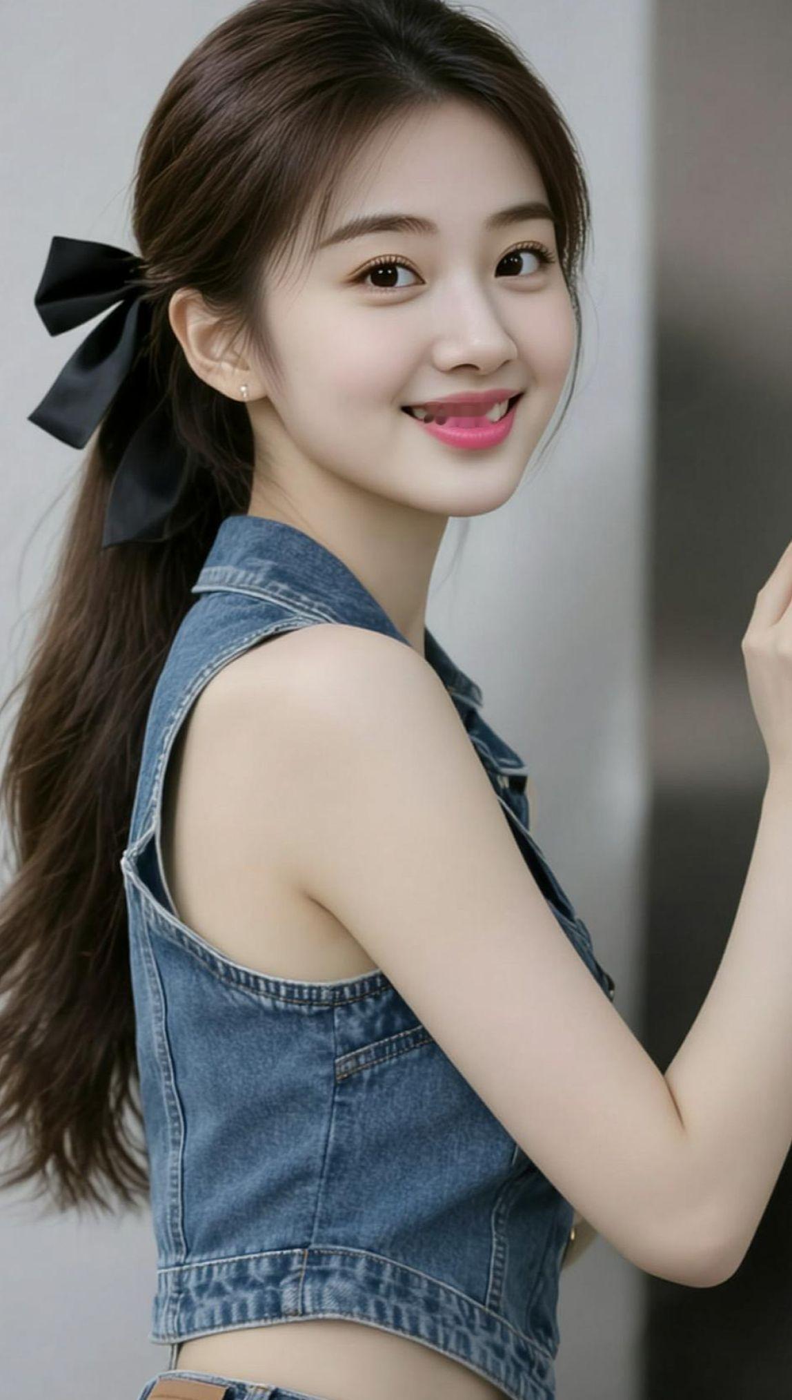 AI蝴蝶结写真 颜值 高颜值