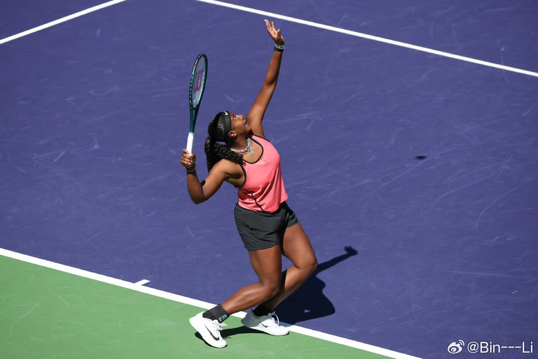 干得漂亮！WTA1000 迈阿密站第三轮，巴普蒂斯特以6-3/7-5击败9号种子