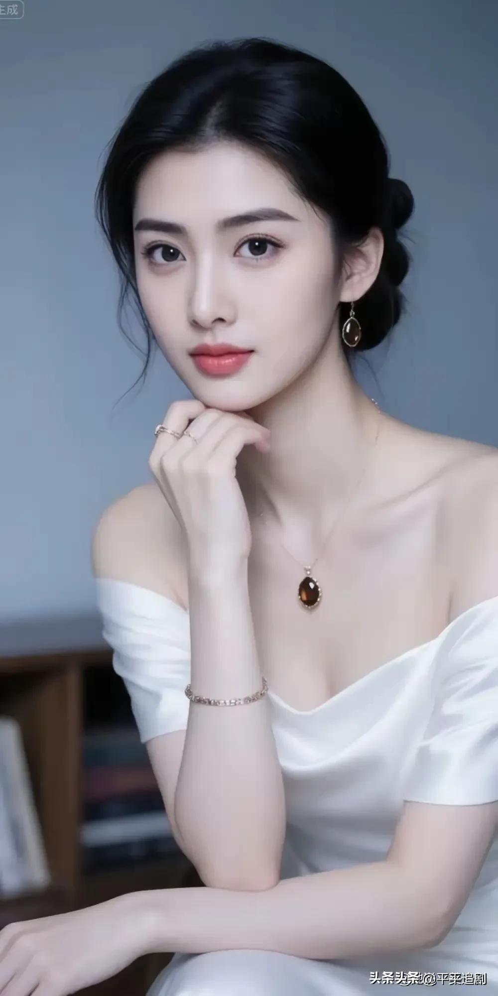 于沉静时光里，独守一份温柔
国色天姿美女照 温柔治愈款美女