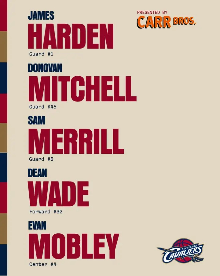 泰森也打！米切尔韦德首发~ 