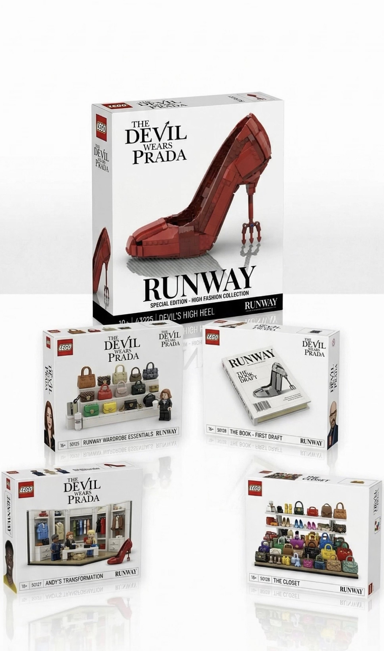 穿普拉达的女王2  AI的乐高产品。 这要是真的就好了 短片做的很有意思 