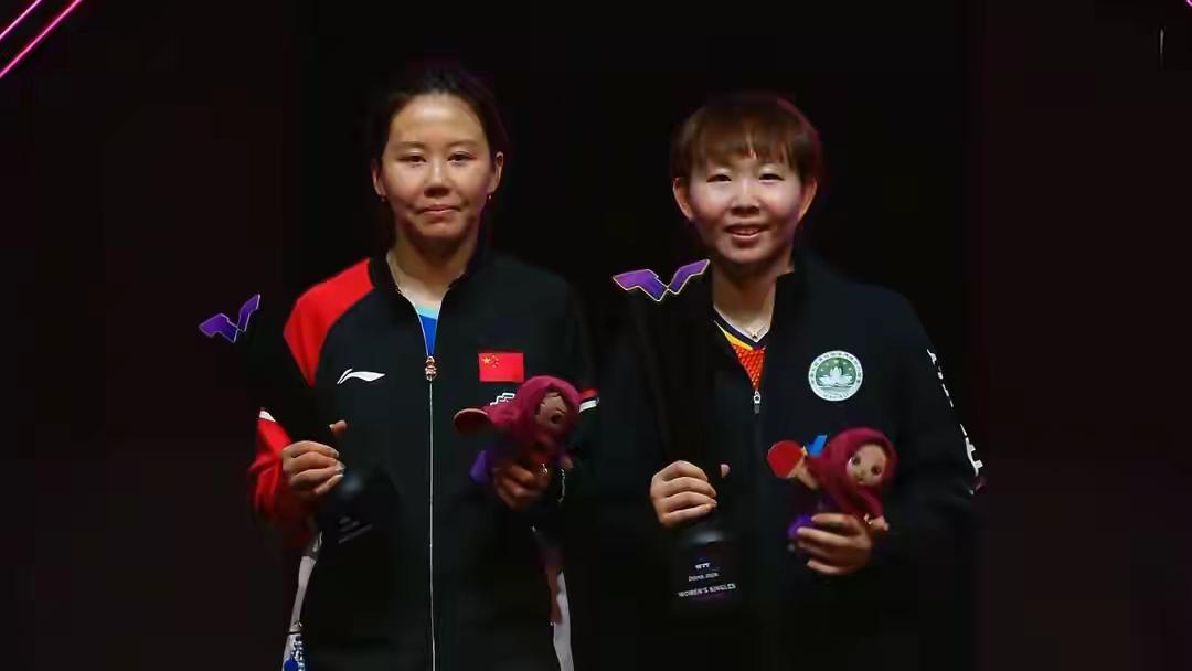 朱雨玲战胜韩莹后
面对决赛对象陈幸同
说道：
冠军肯定是中国的了！
朱雨玲虽然加