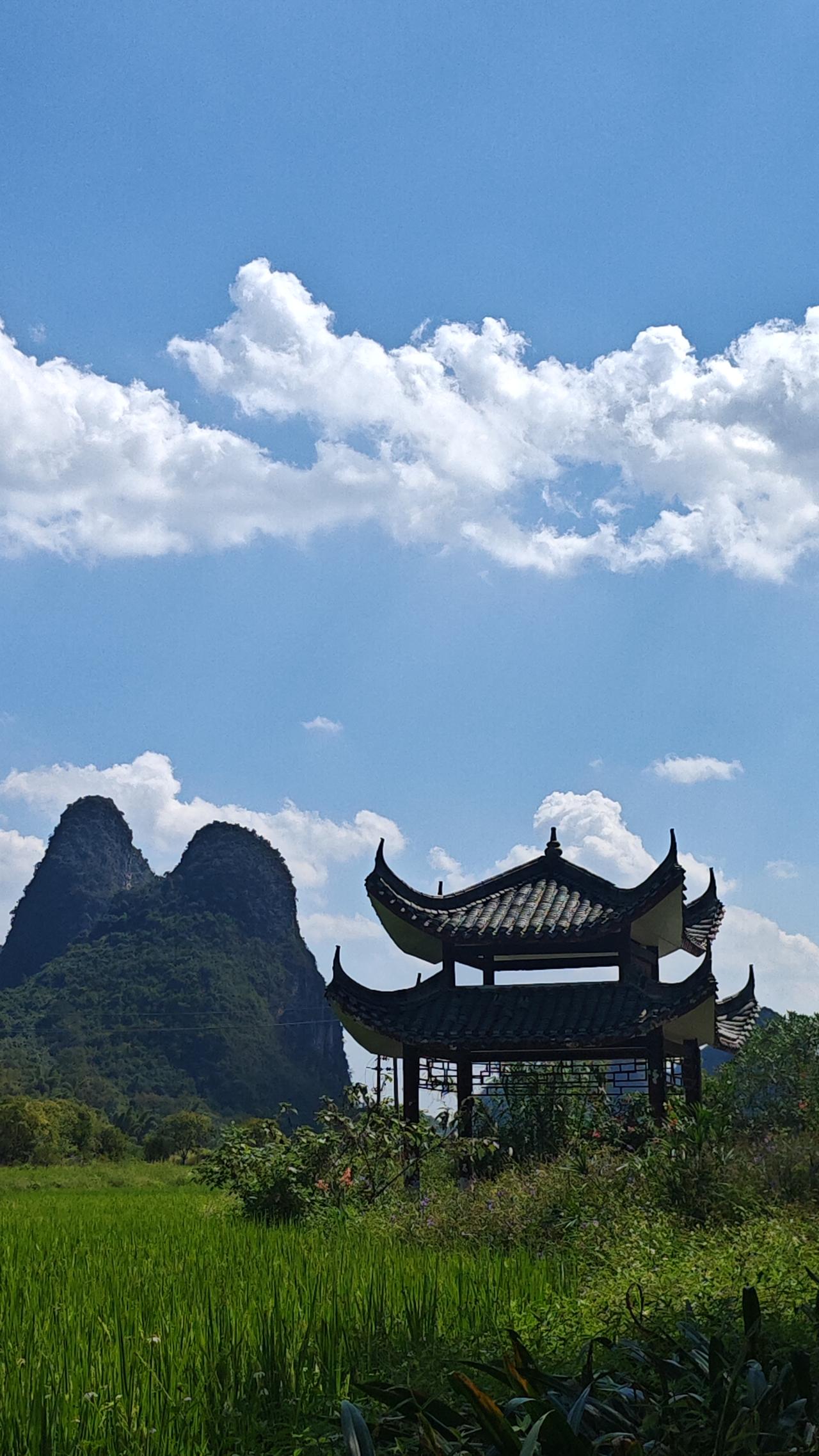 交换一张你最近拍的天空遇龙河秋日正午的云