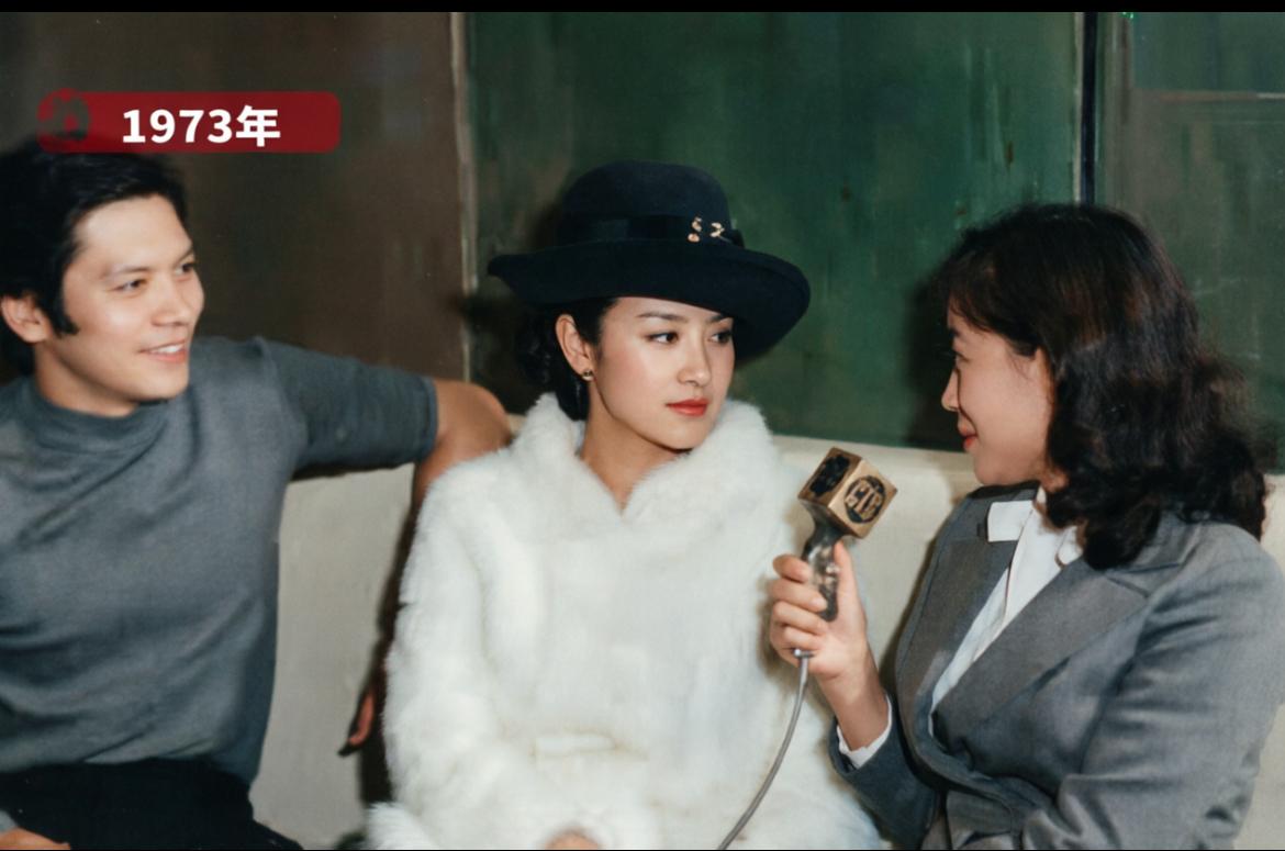 甄珍有多美？1973年，那年她26岁，气质非凡，美艳动人