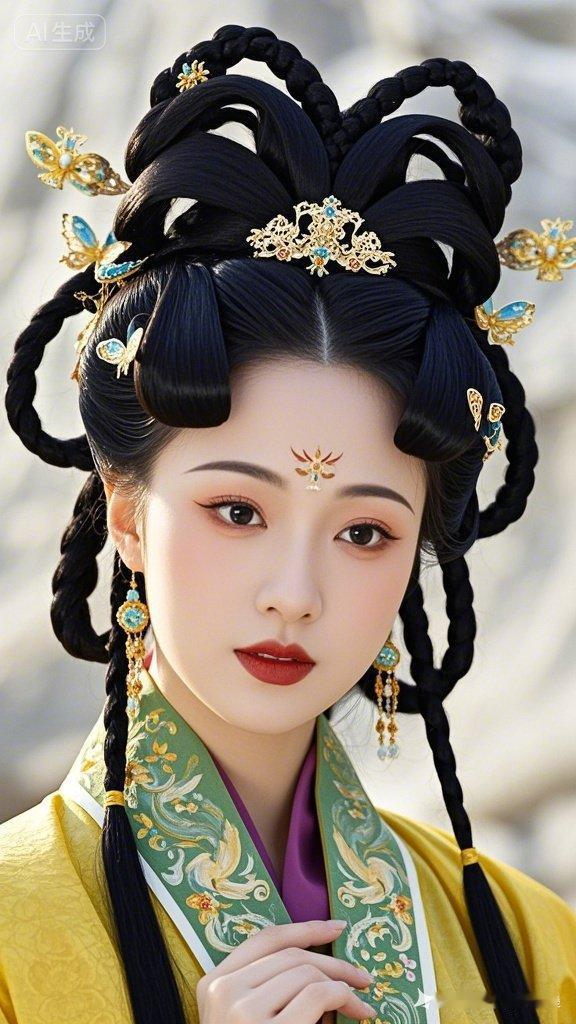 穿越时空的古典美人，惊艳的汉服造型！