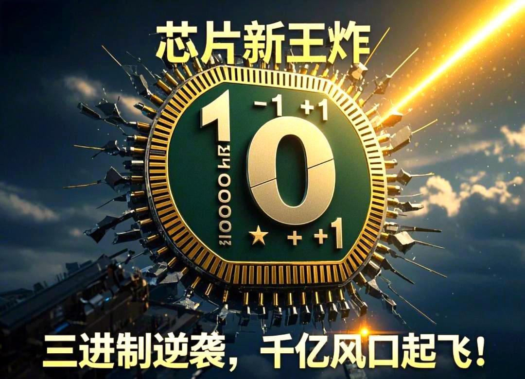 三进制时代正式来临！堪称改写行业格局的史诗级技术革命

1951年，全球首台采用