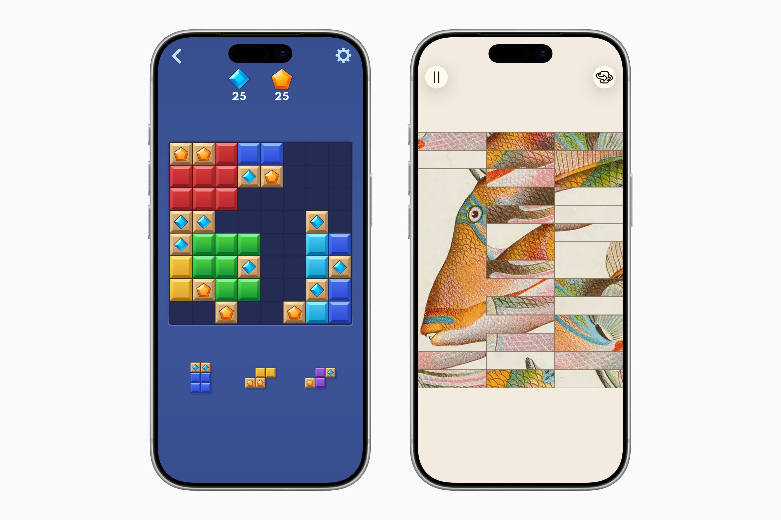 【两款全新游戏即将加入 Apple Arcade 不断扩充的益智游戏库】Appl