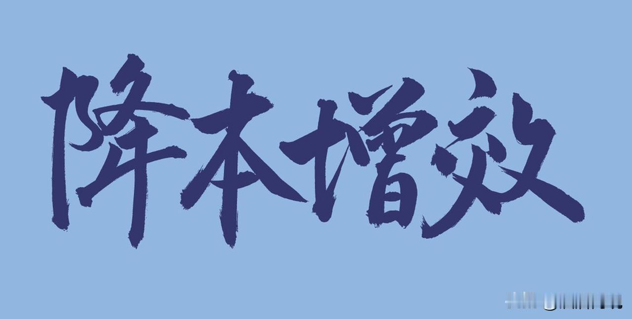 真正的降本，是减掉浪费，不是减掉未来。
"降本增效"四个字本身没错，错在把"本"