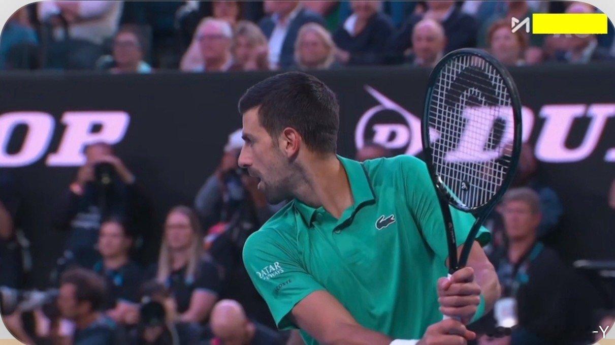 德约5-2了 今天阿卡一变线就崩网头痛 