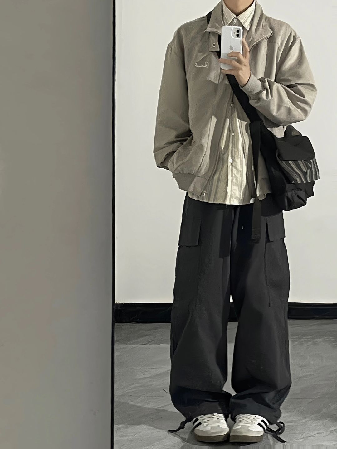 📰日系复古！低饱和叠穿！夹克➕工装裤好文艺！
