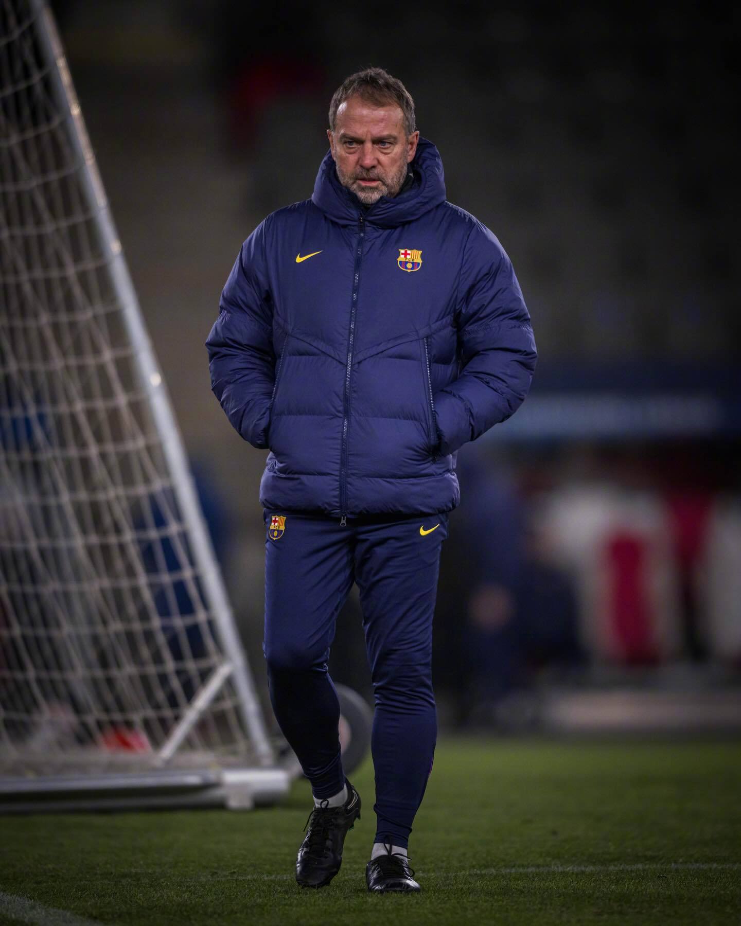 布拉格斯拉维亚vs巴萨 🏟️坐标中赫体育场，开始进行踩场训练💪🏻❤️🔥任