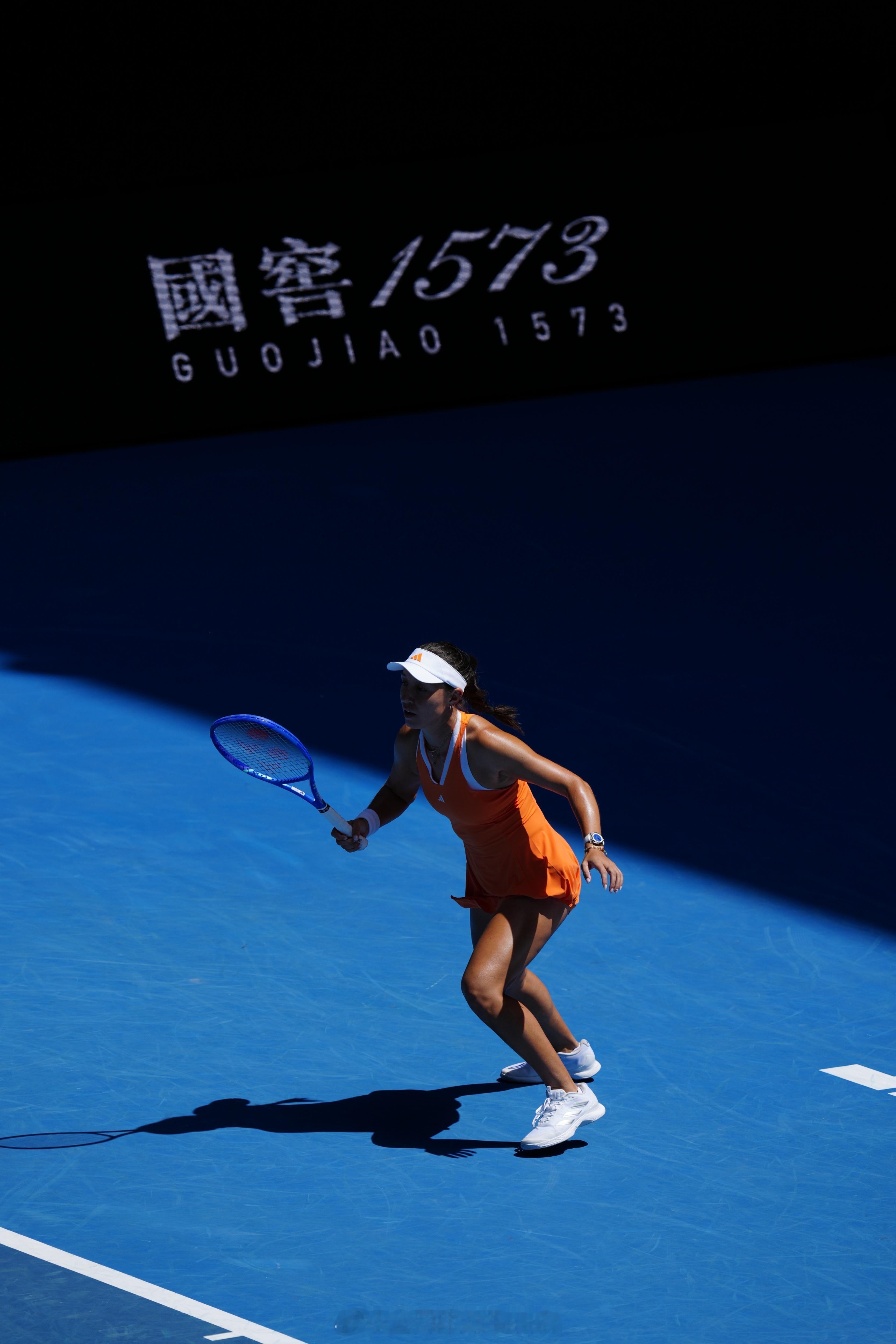 阳光很好，早早收工更好☀️澳网2026 女单次轮，6号种子佩古拉6-0/6-2横