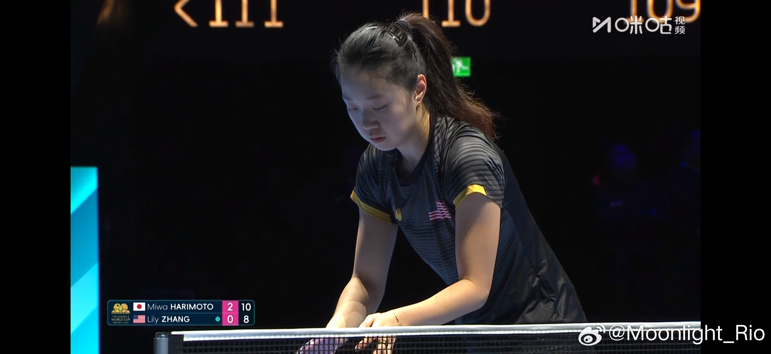 澳门世界杯2026 女单小组赛第三轮：🇯🇵张本美和3比0张安🇺🇸（11-