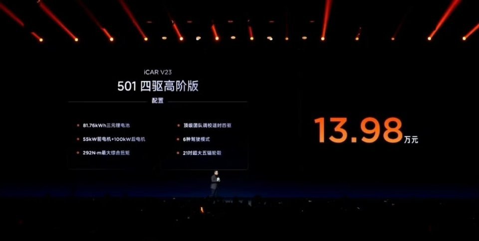 iCar V23终于上市啦，价格真心给力，9.98万起就能入手，三种版本，301