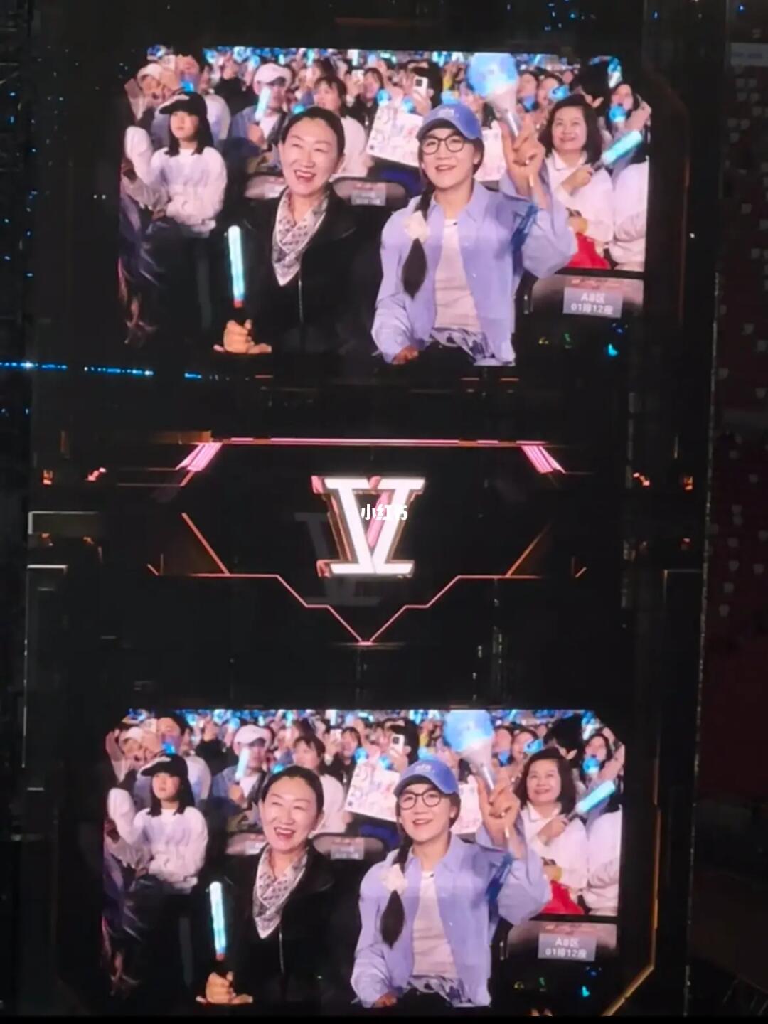 看到陈梦啦！！！来鸟巢看演唱会！！！