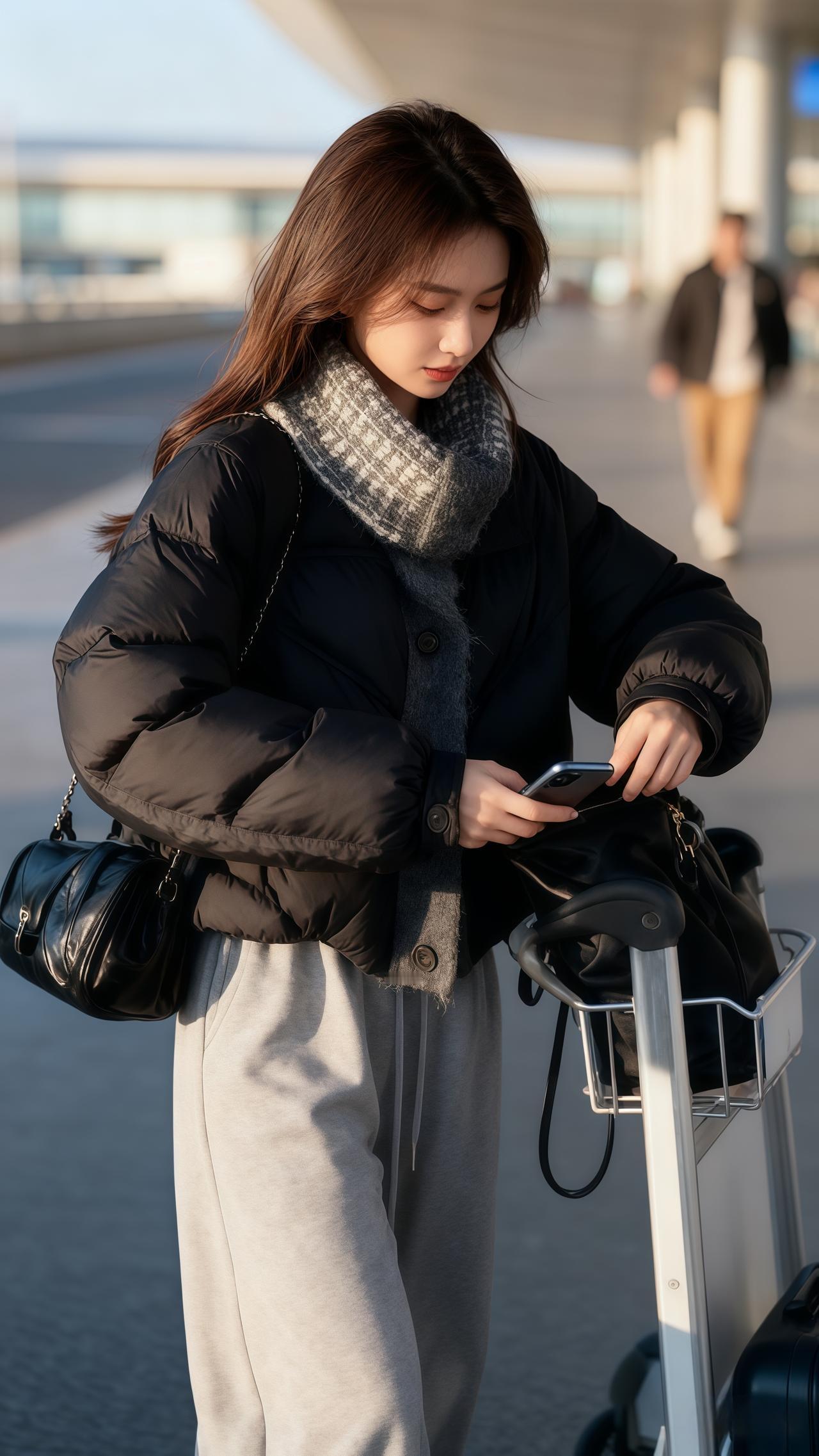 穿搭 女装韩系穿搭今天穿什么羽绒服