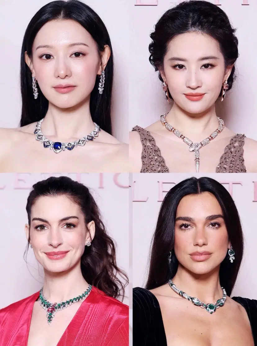 宝格丽发布会！女星怼脸生图。宝格丽发布会