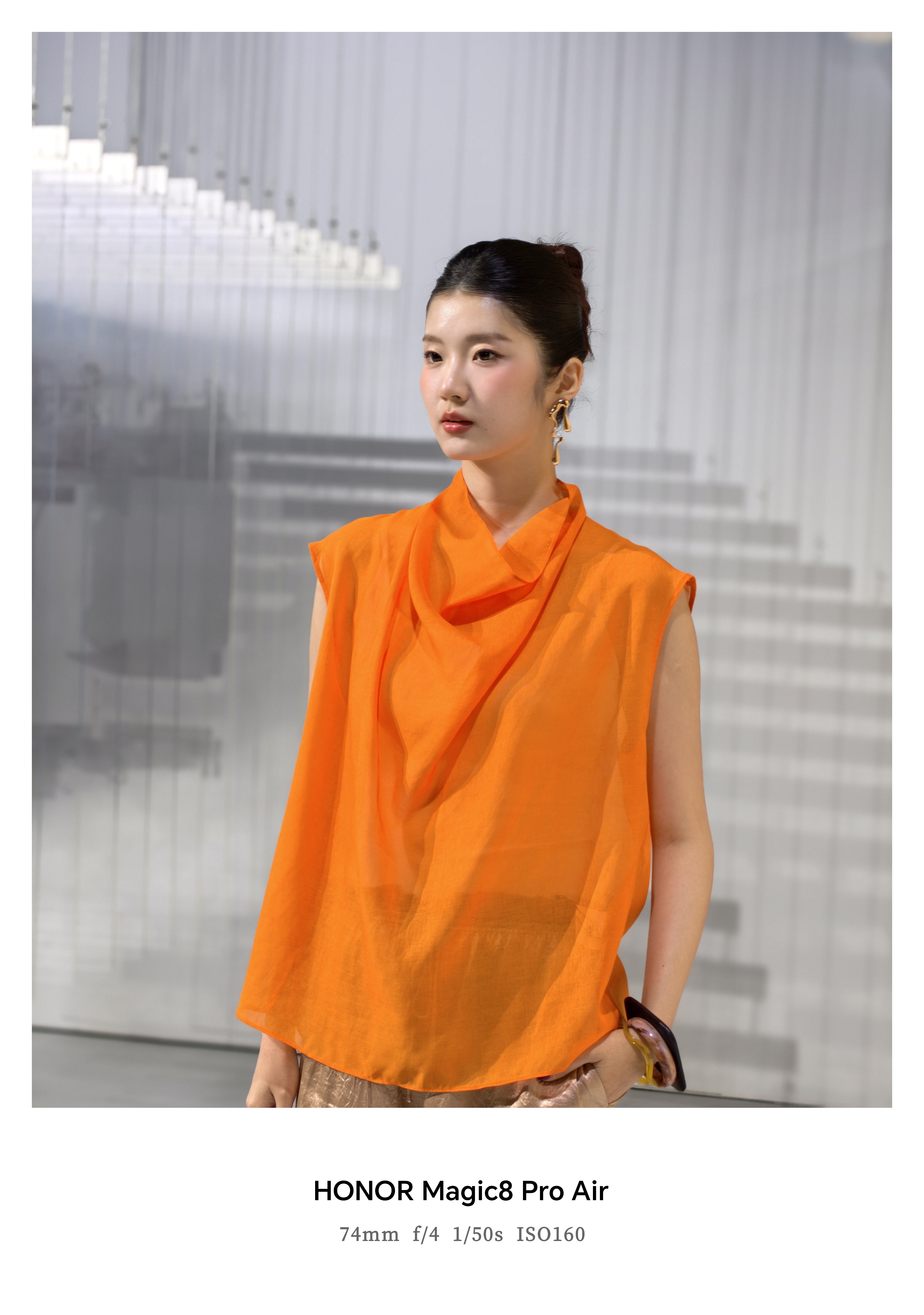 现场用荣耀Magic8 Pro Air 随便抓拍了几张人像 