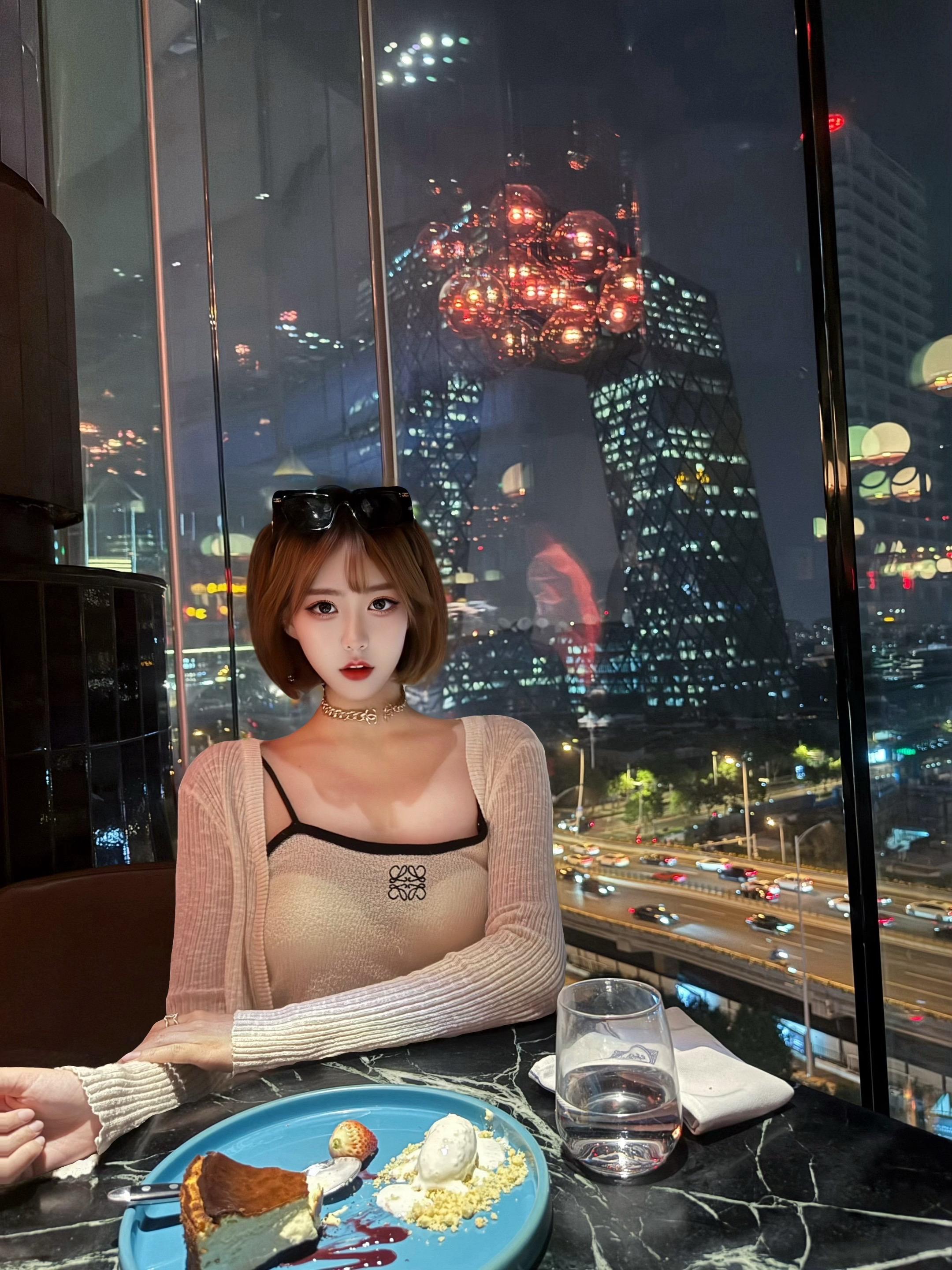 歪记得第一次见到你。