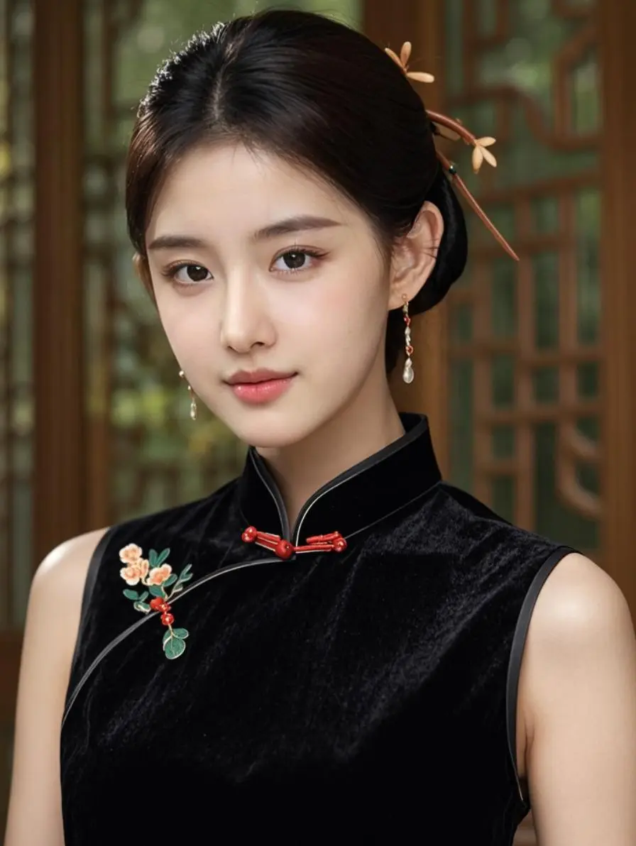 打开美好生活 从国风旗袍开始 美丽俏佳人