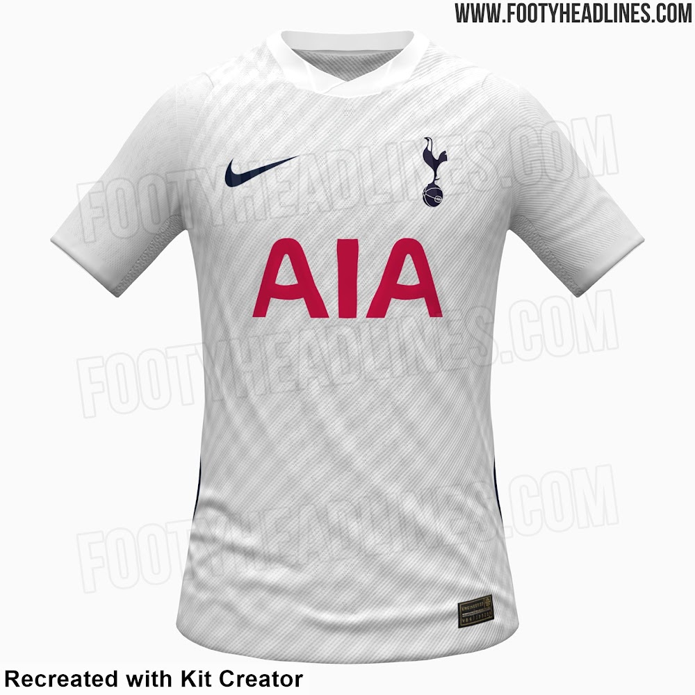 👕球衣网站Footy Headlines独家爆料热刺26/27赛季主场球衣，回