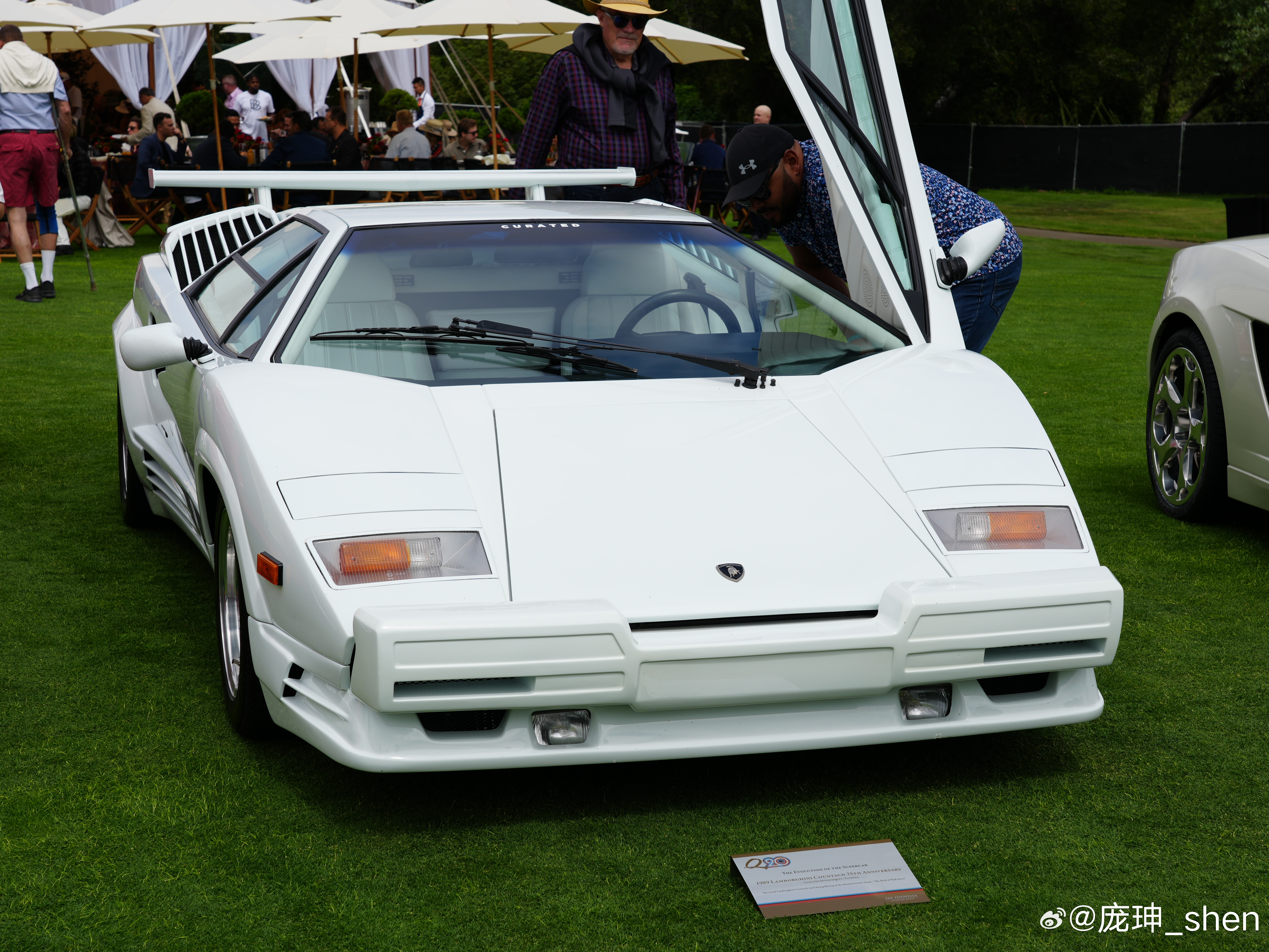 #银幕车影#《华尔街之狼》兰博基尼 Countach 25th Annivers