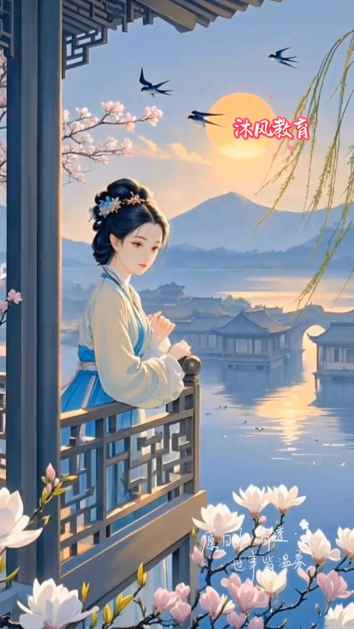 沐风教育。
原日清道，世事皆温柔。温泉，世事皆温柔。假日清透，世事皆温柔。