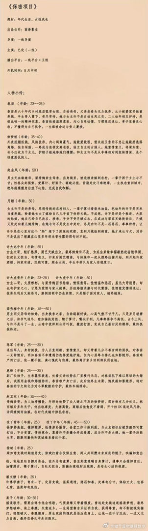 张子枫、张晚意《柿柿如意》8月开机电视剧《柿柿如意》组讯主演：张子枫、张晚意导演