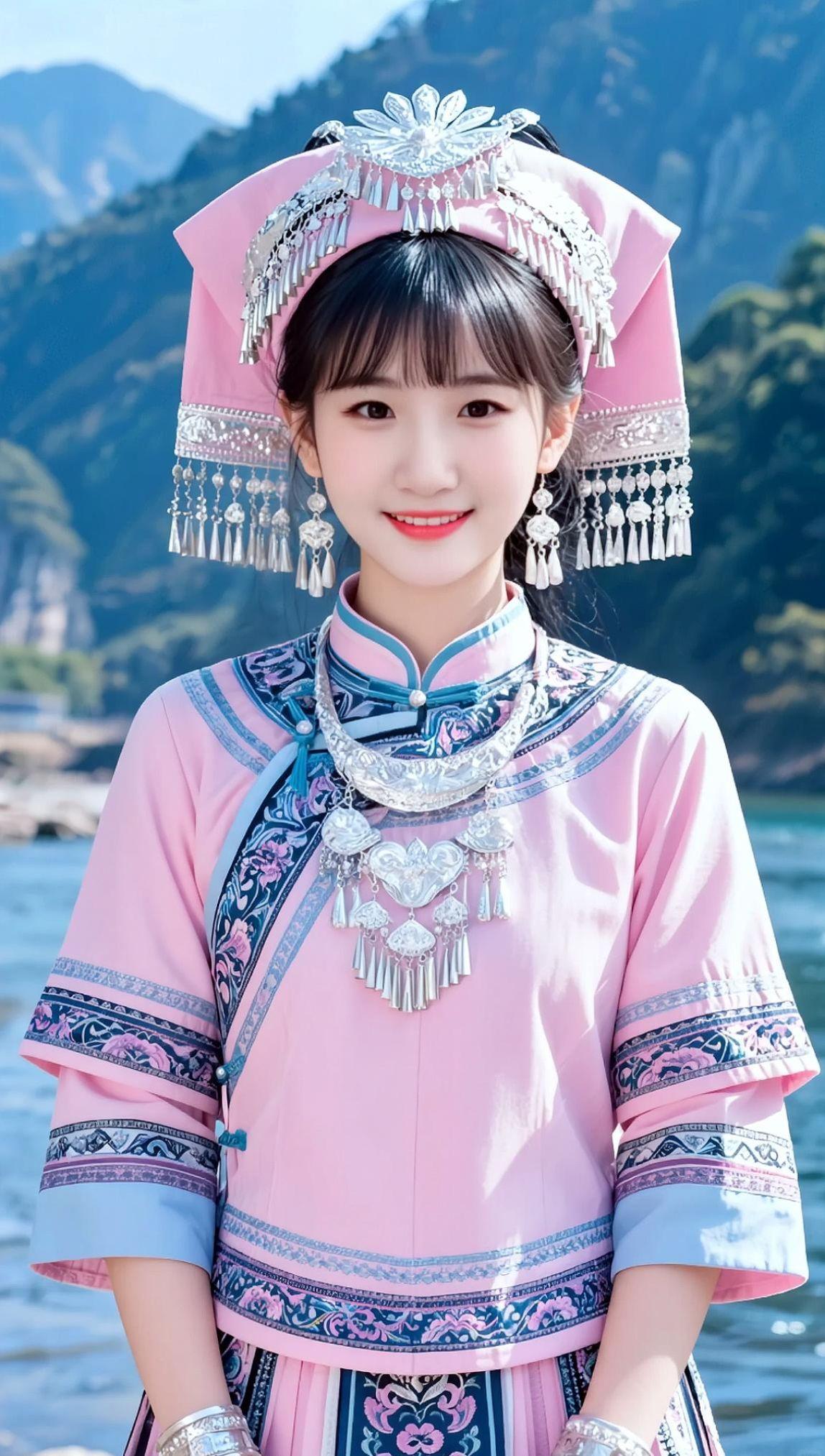 AI山水民族风写真