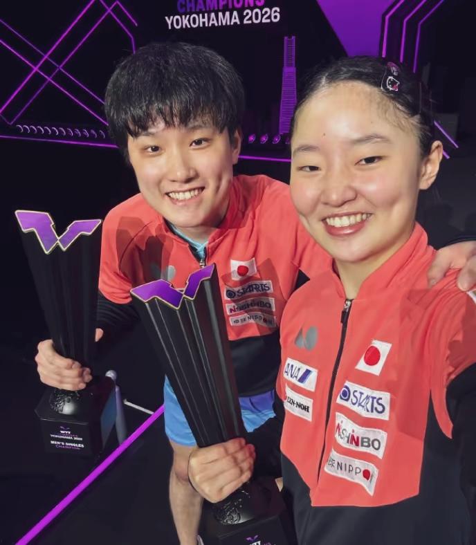 中国未派强手参赛，张本智和和张本美和兄妹分获世界乒乓球联赛横滨站男女单打冠军，也