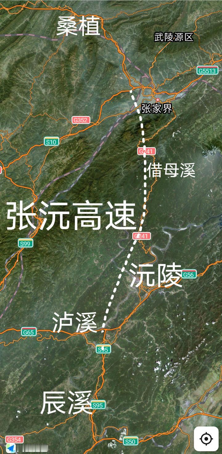 期待开工，张家界至怀化沅陵未来将建一条直达高速，沿途主要途经四都坪、借母溪、沅陵