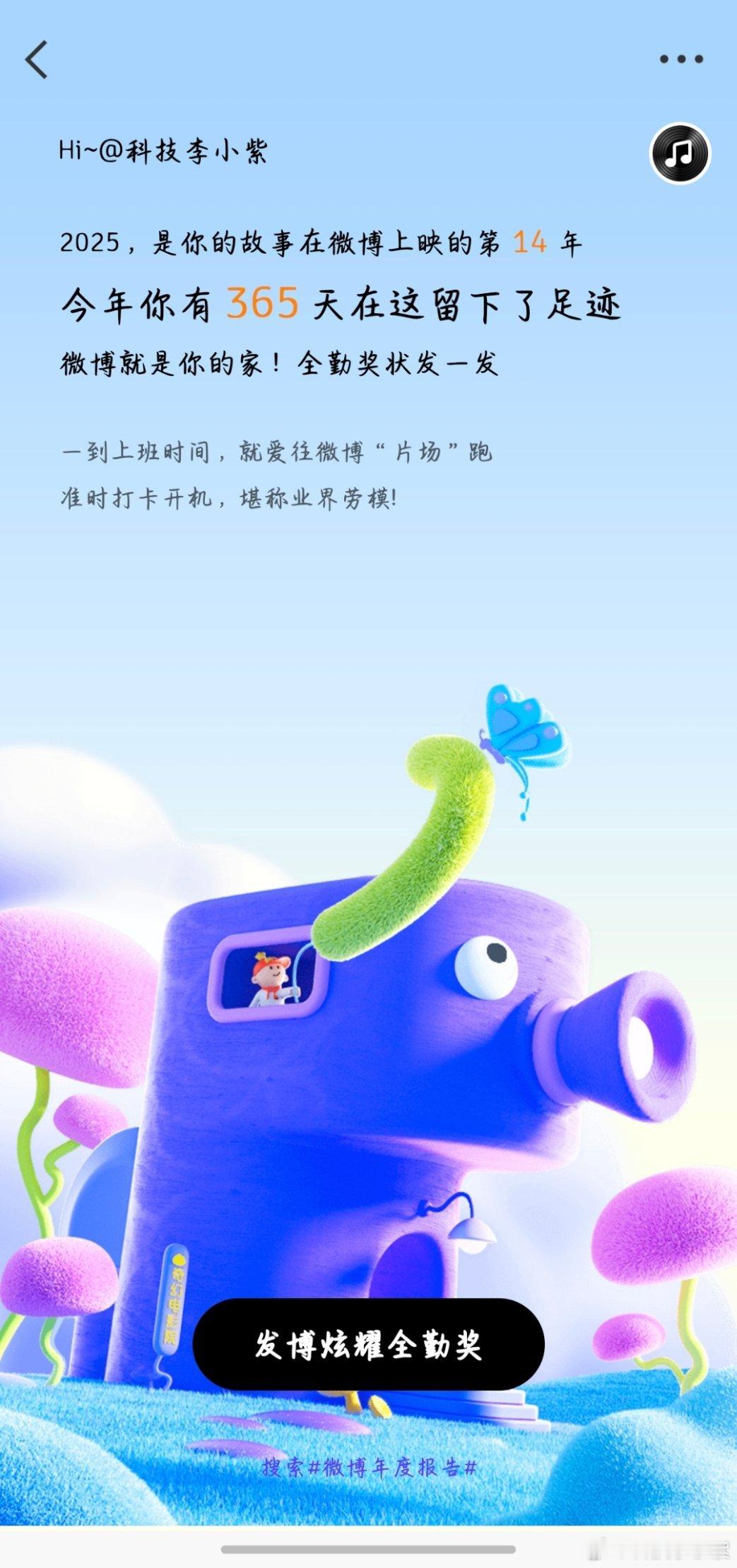 微博年度报告不是，总结的有点太到位了我都不知道自己这一年原来这么勤快请叫我：业界