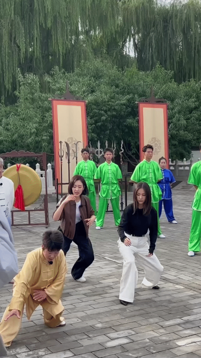 王子文新综艺演上蝴蝶了 央视综艺惊现蝴蝶成精！王子文扑棱翅膀式养生操，引发爆笑龙
