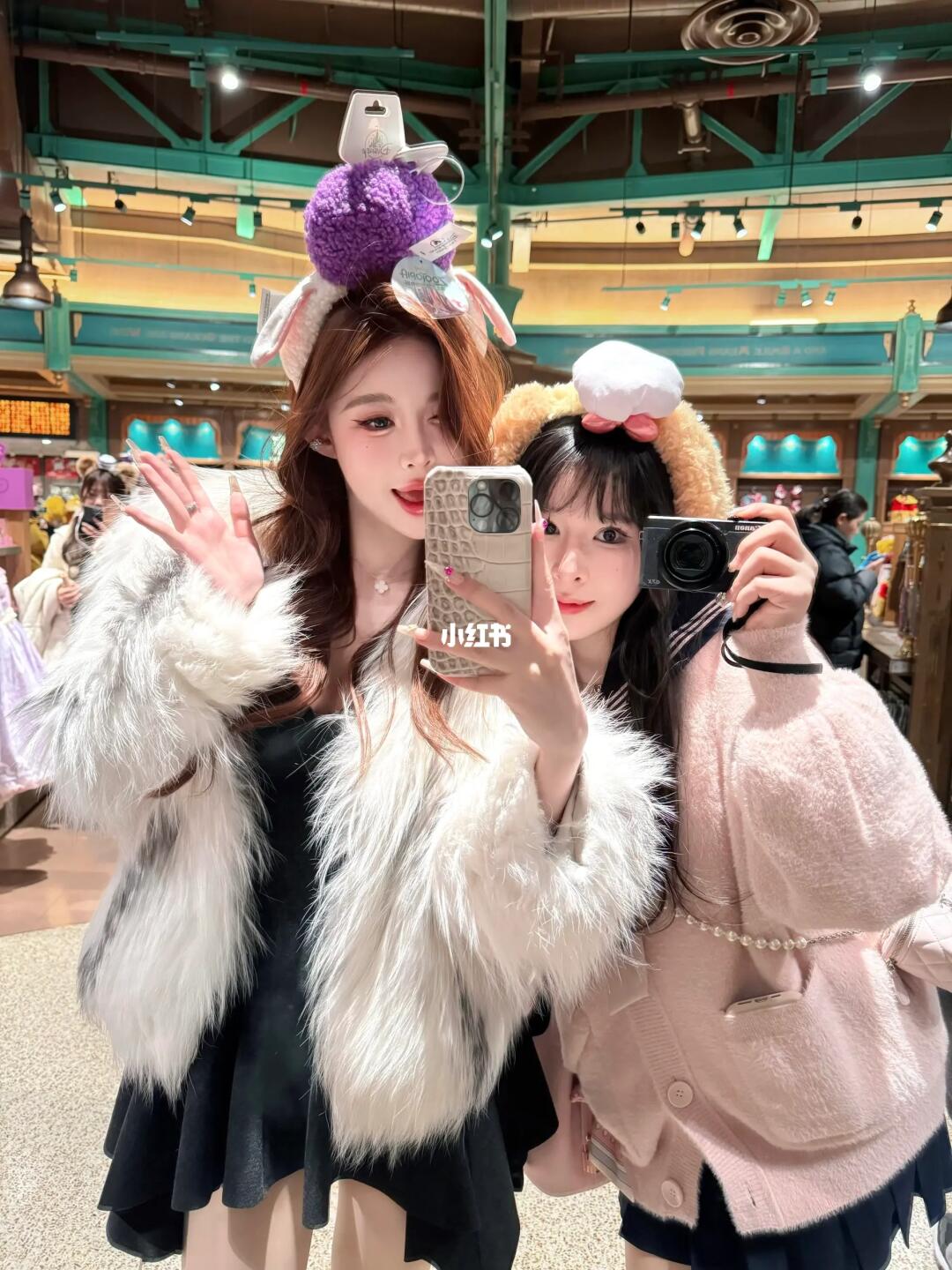 迪士尼居然遇到小粉丝啦