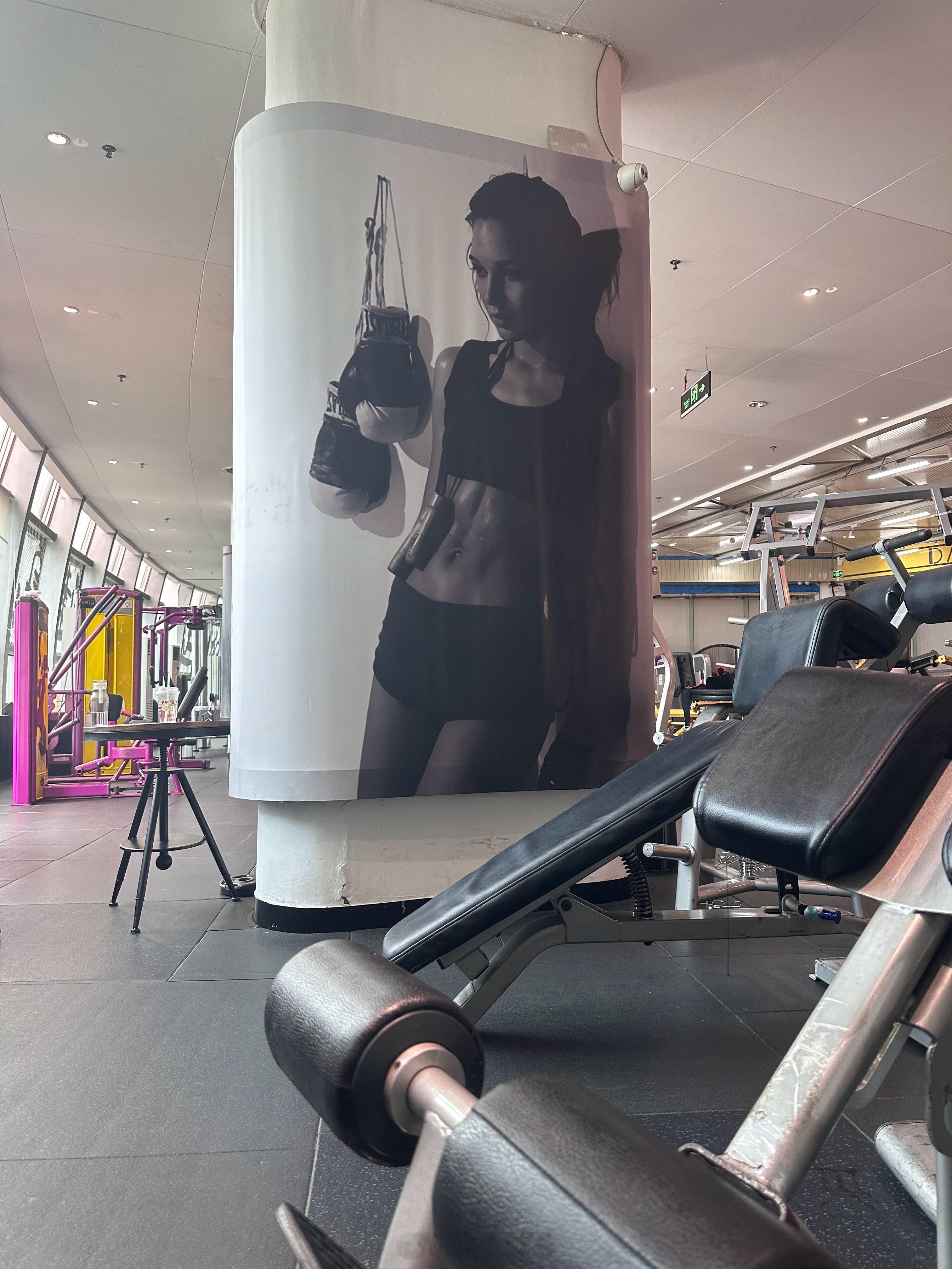 炒股会亏，健身稳赢。 