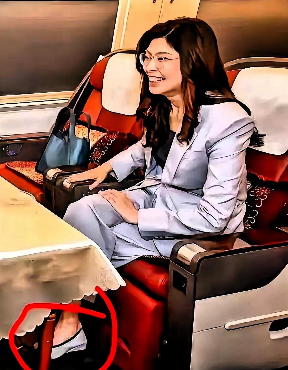 看完才明白，
这里面全是人情世故，郑丽文身高1米78，去大陆之前，马英九还专门嘱