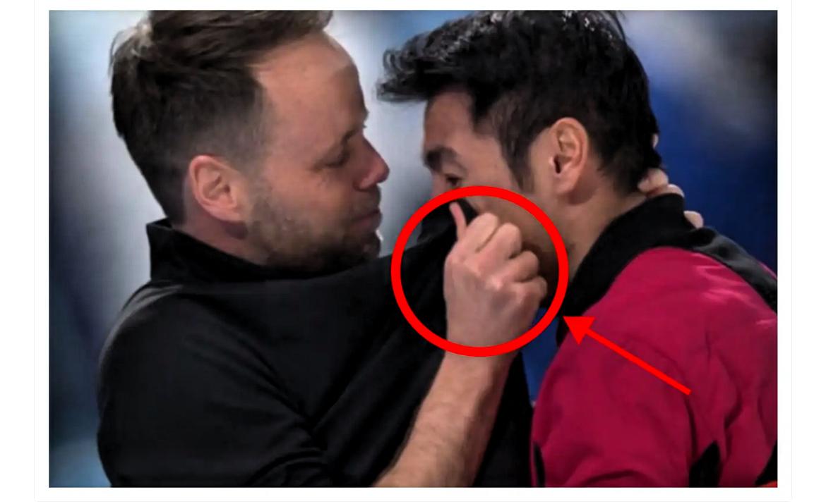 宁忠岩夺冠，我不感到意外，
但是看到宁忠岩的荷兰外教德维特时，有一个细节太令人感