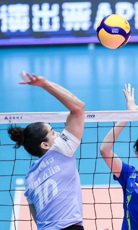 2025-2026中国女排超级联赛A5天津渤海银行3-1上海光明优倍娜塔莉亚四局