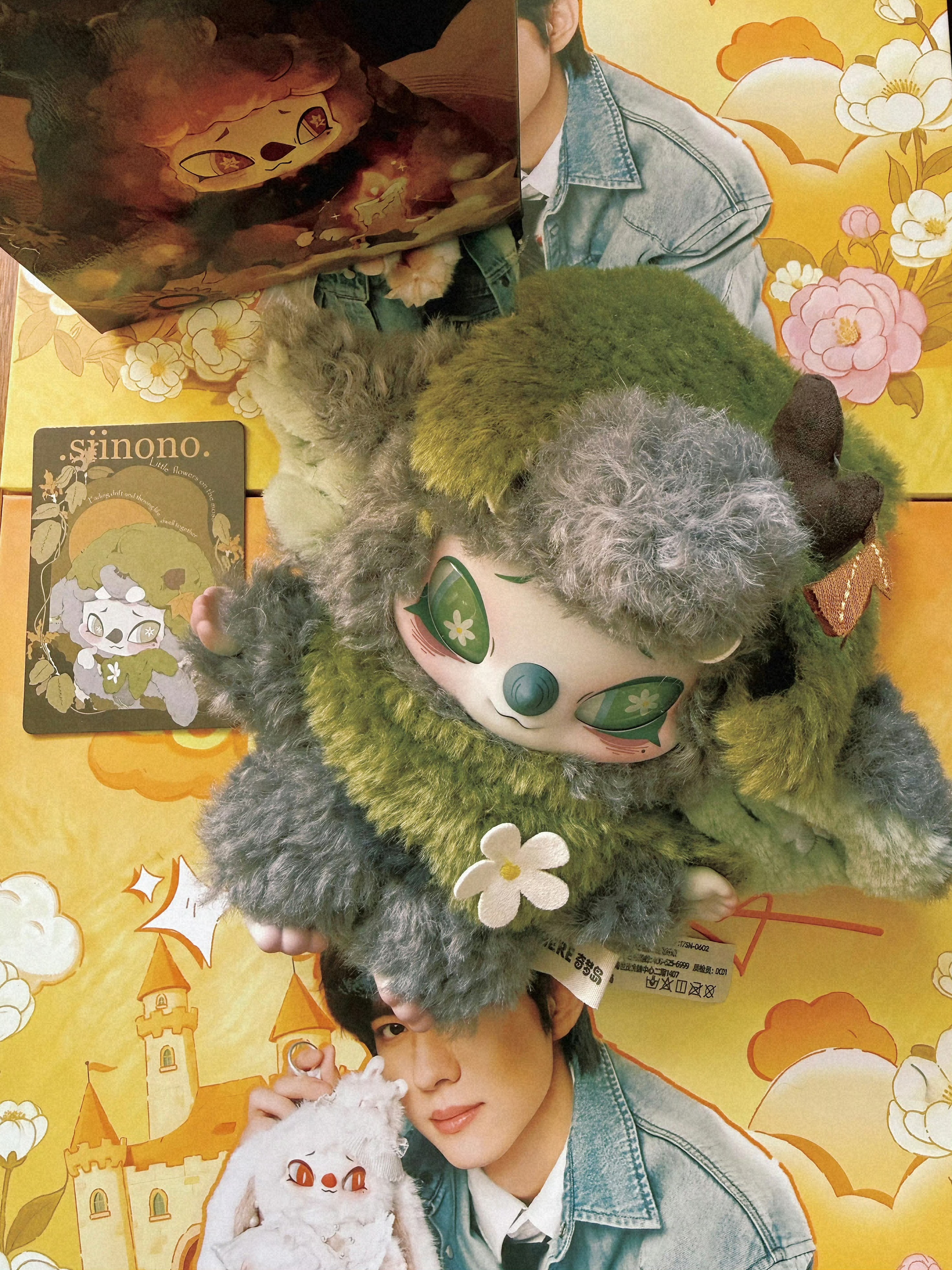 看着我的小花一直哭我也要挂身上🥺 