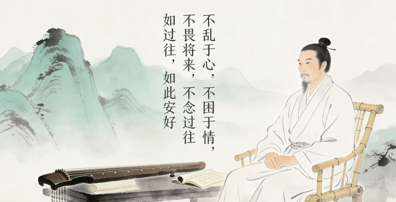 不乱于心，不困于情，不惧将来，不恋过往，如此便佳。
尘世纷扰喧嚣，人心极易迷乱。