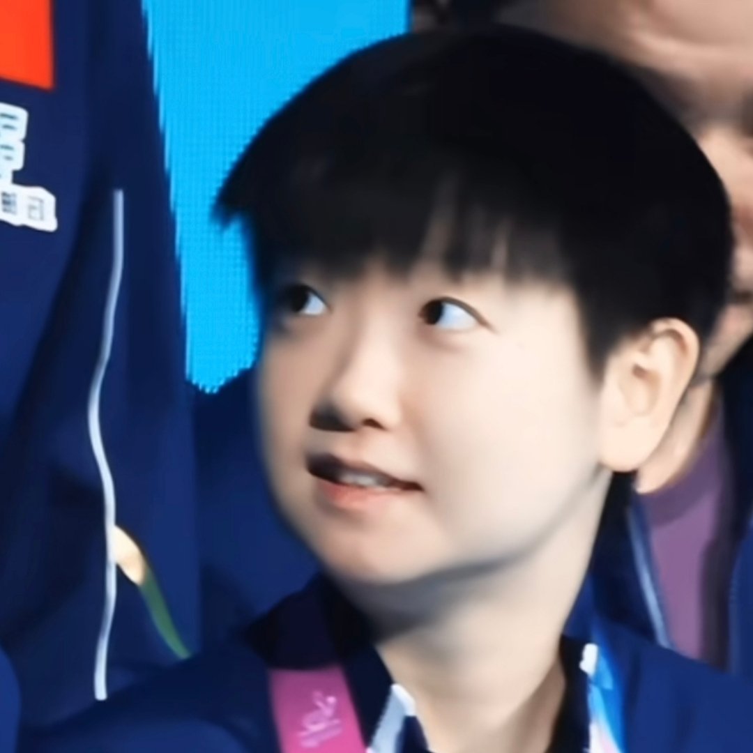 咋这么萌！孙颖莎