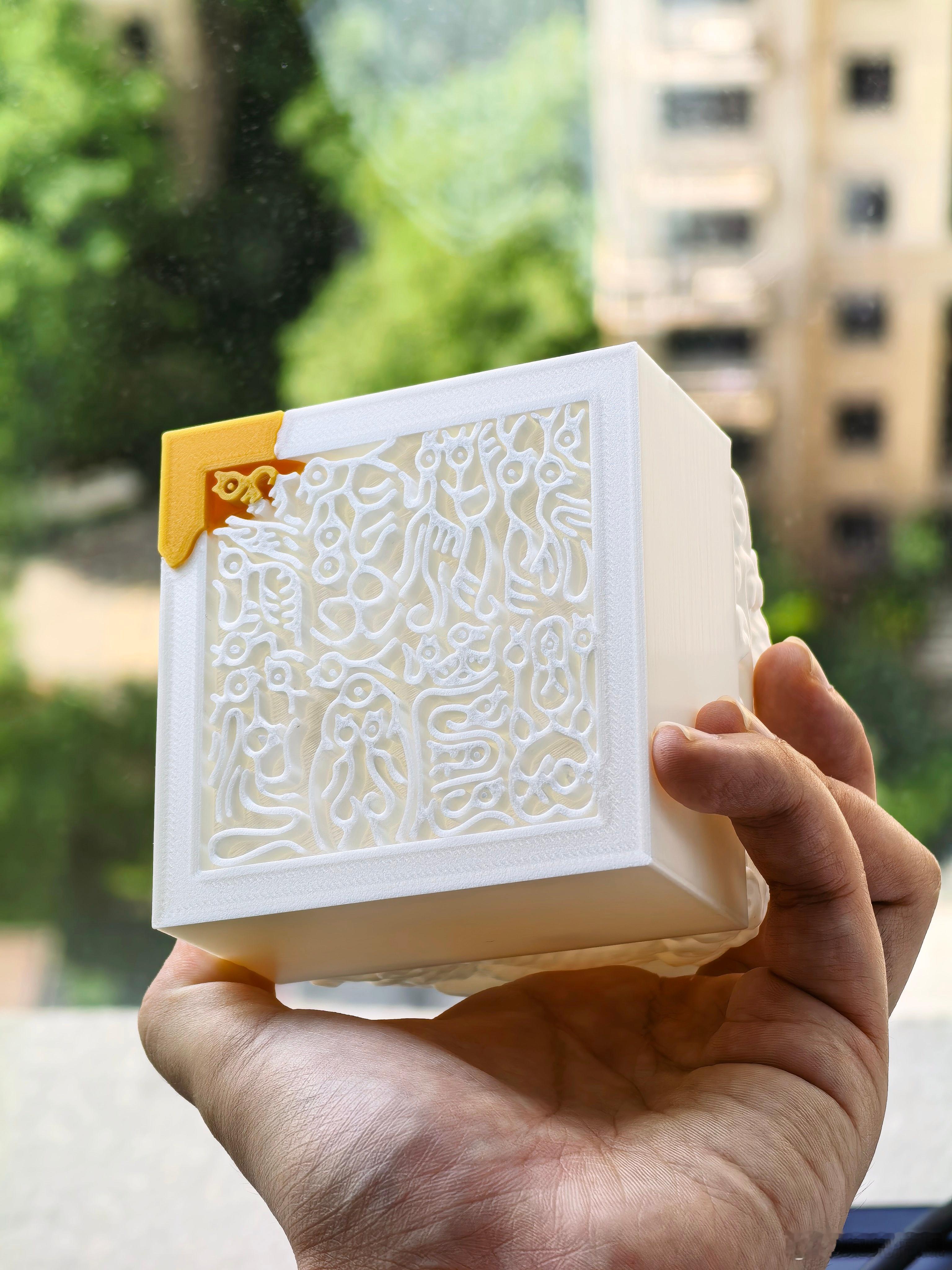 最近明朝剧看多了 3D打印了一个缺角版玉玺试问谁能抵抗住那句：受命于天，既寿永昌