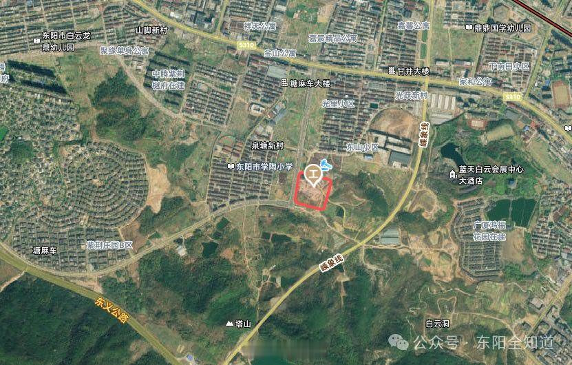 东阳身边事 东阳市腾达供应链管理有限公司以起始价1126元/平方米成功竞得该地块