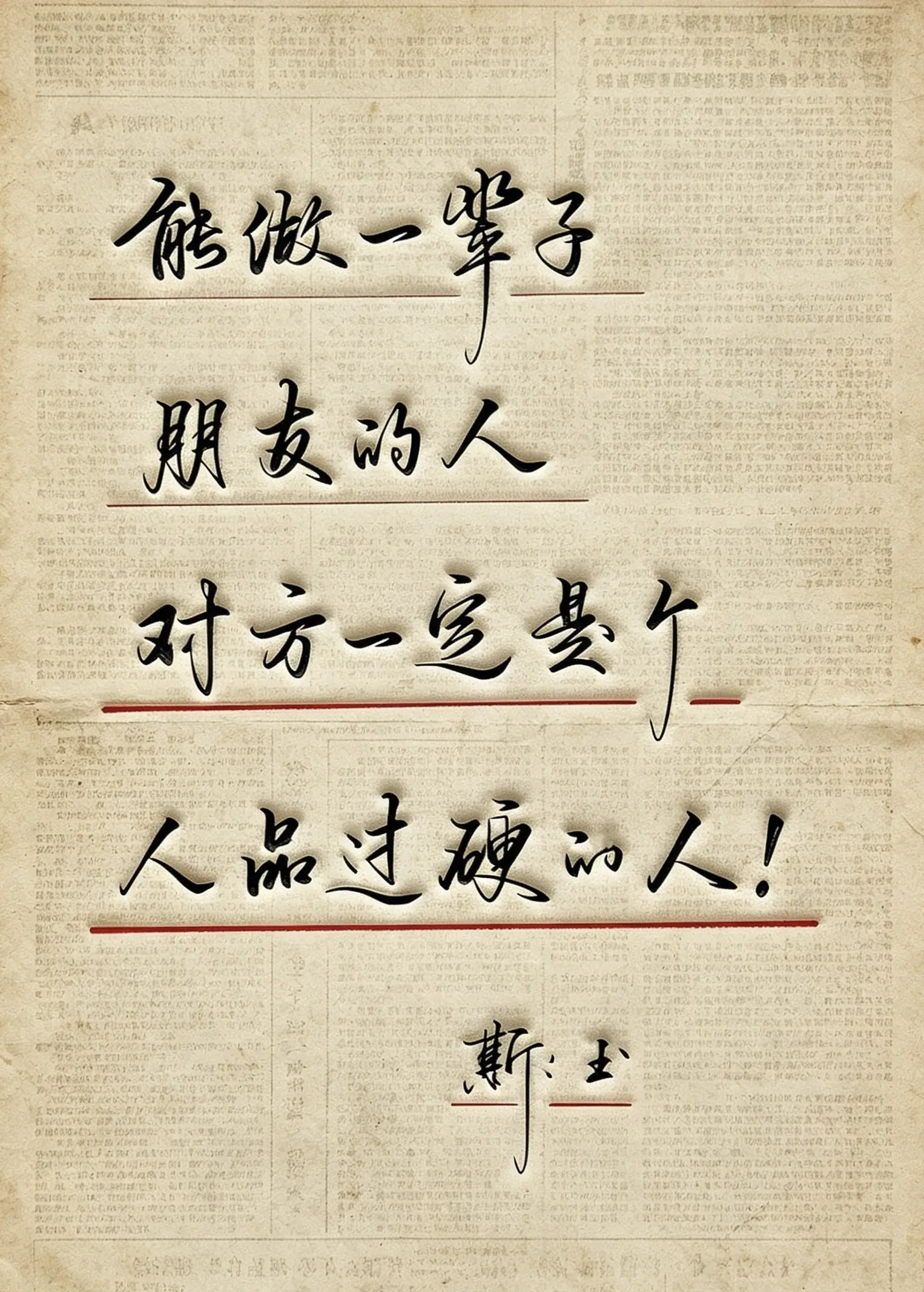 写字是一种生活 生活感悟 情感手写