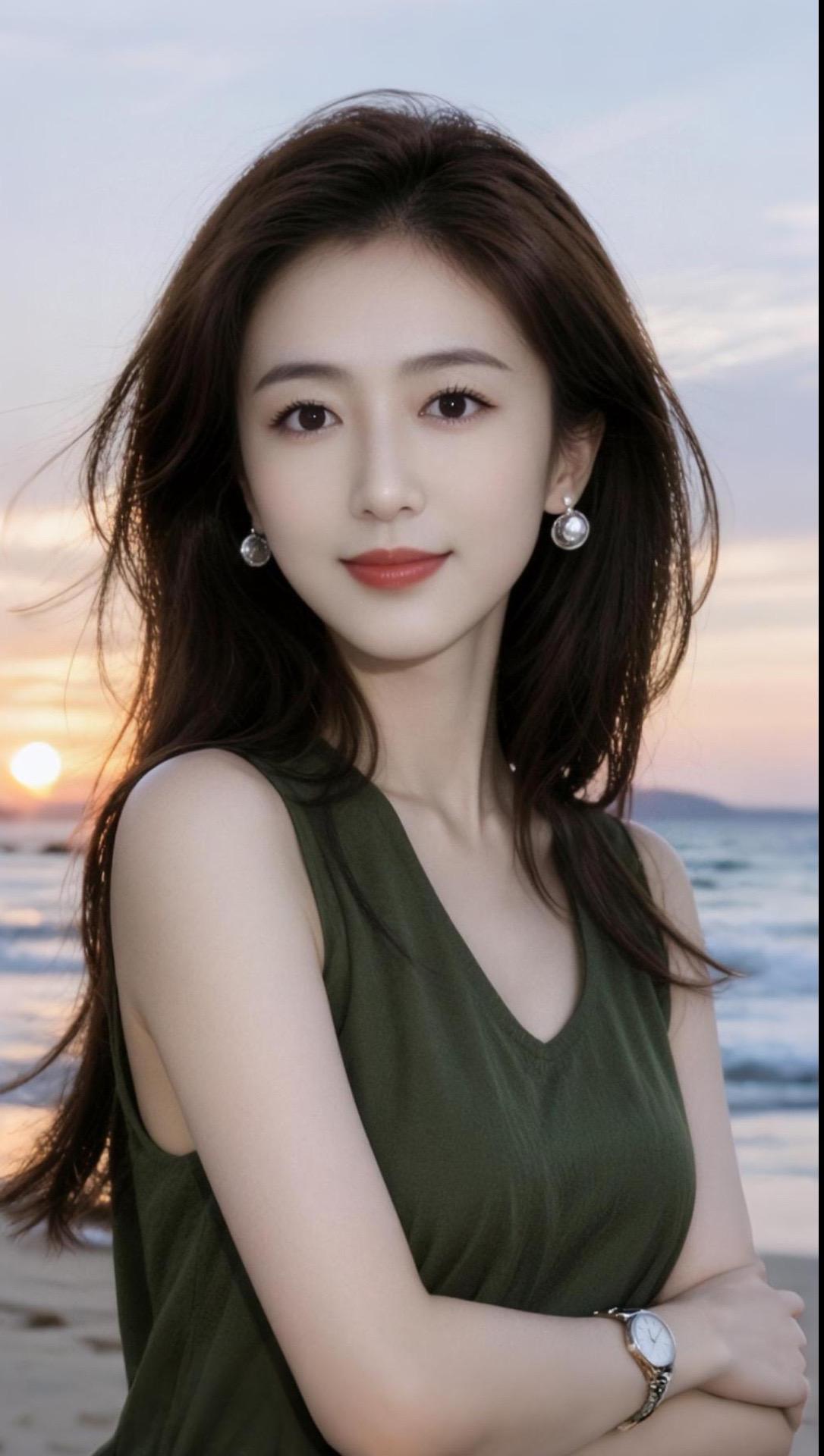 AI海滨氛围感写真