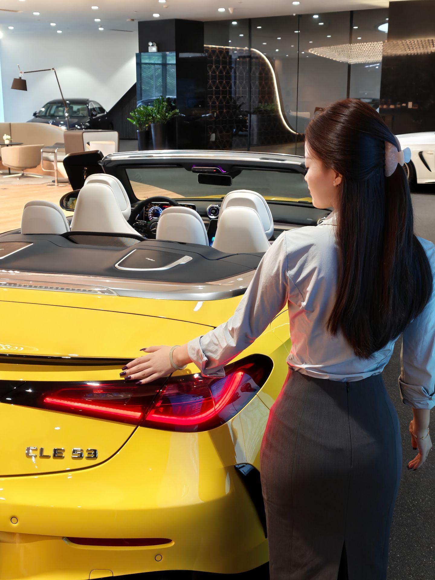 奔驰敞篷也好看的 