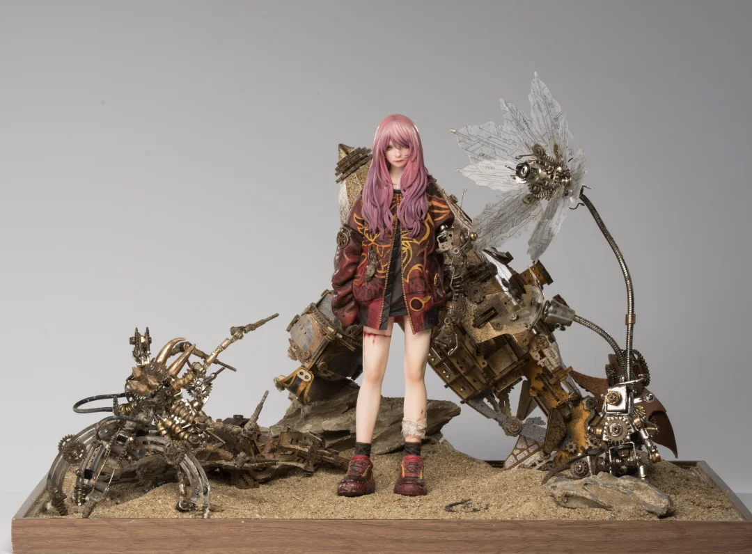 【魂之骨骼】冬季涂装班学生作品[烟花]