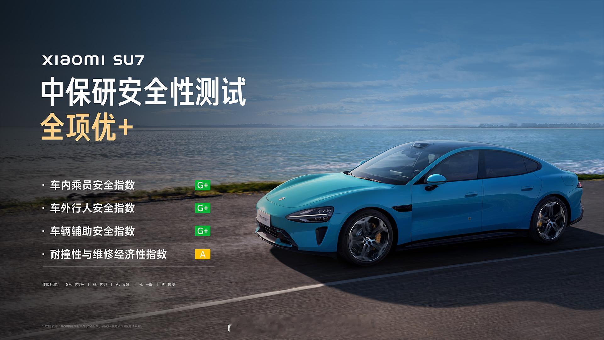 小米SU7中保研测试全优，官方也同步放出了开发时的碰撞测试这波回应很强硬，能让你