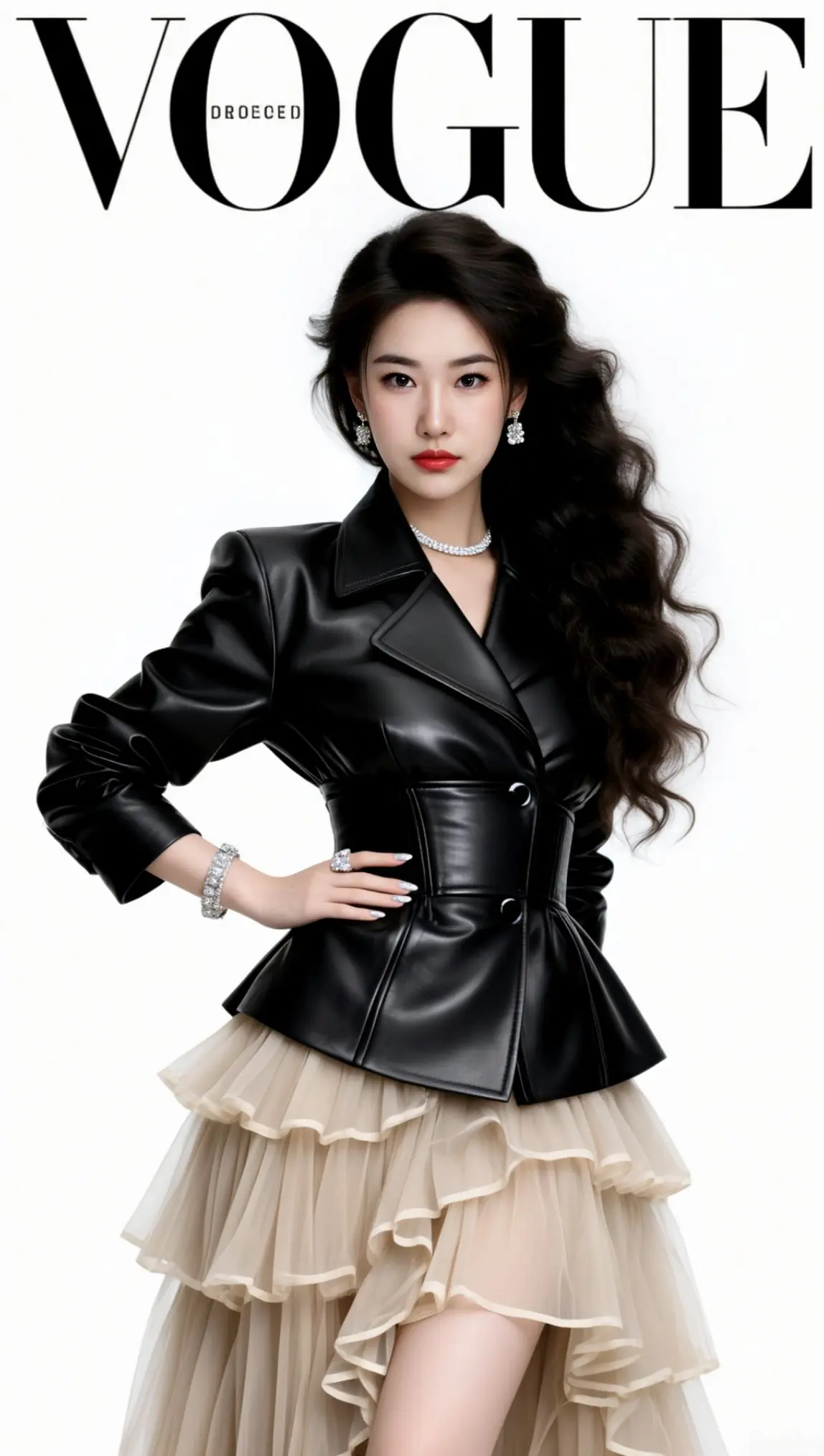 AI复古酷飒写真 ai创作